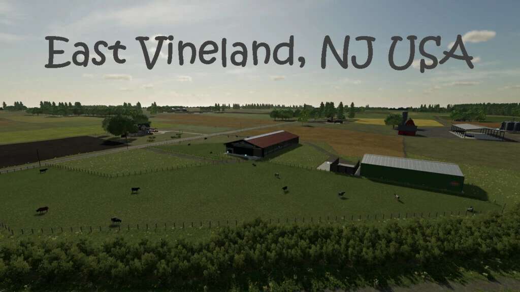 Mapa de East Vineland, NJ EUA v1.2.0.0