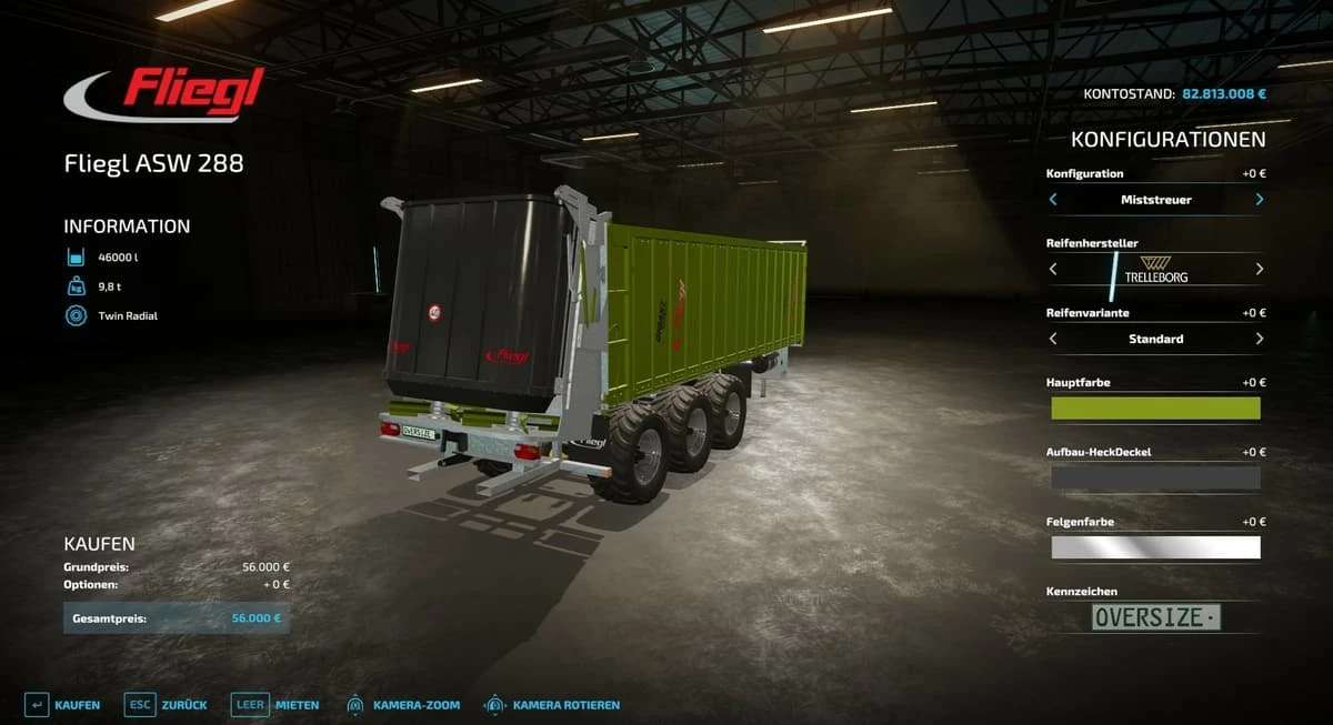 Fliegl ASW288 Schubboden Multi Trailer v1.0.0.0