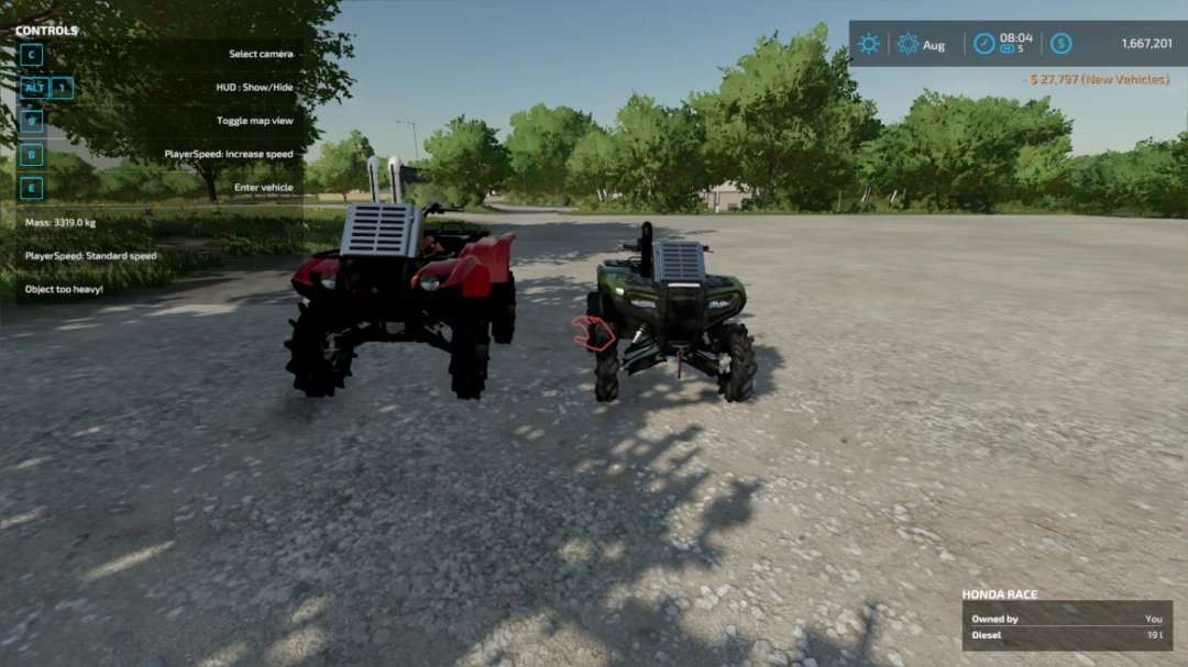 Honda Rancher Elevado v1.0.0.0 – Mod FS22