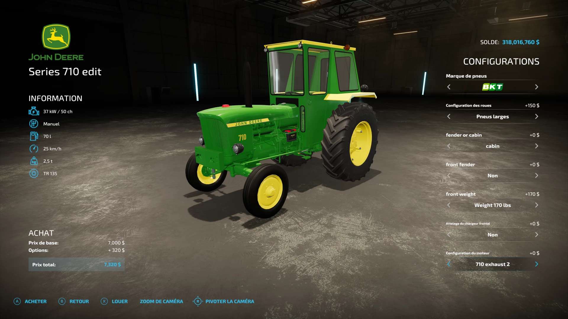 John deere 710 editar V1.0.0.0