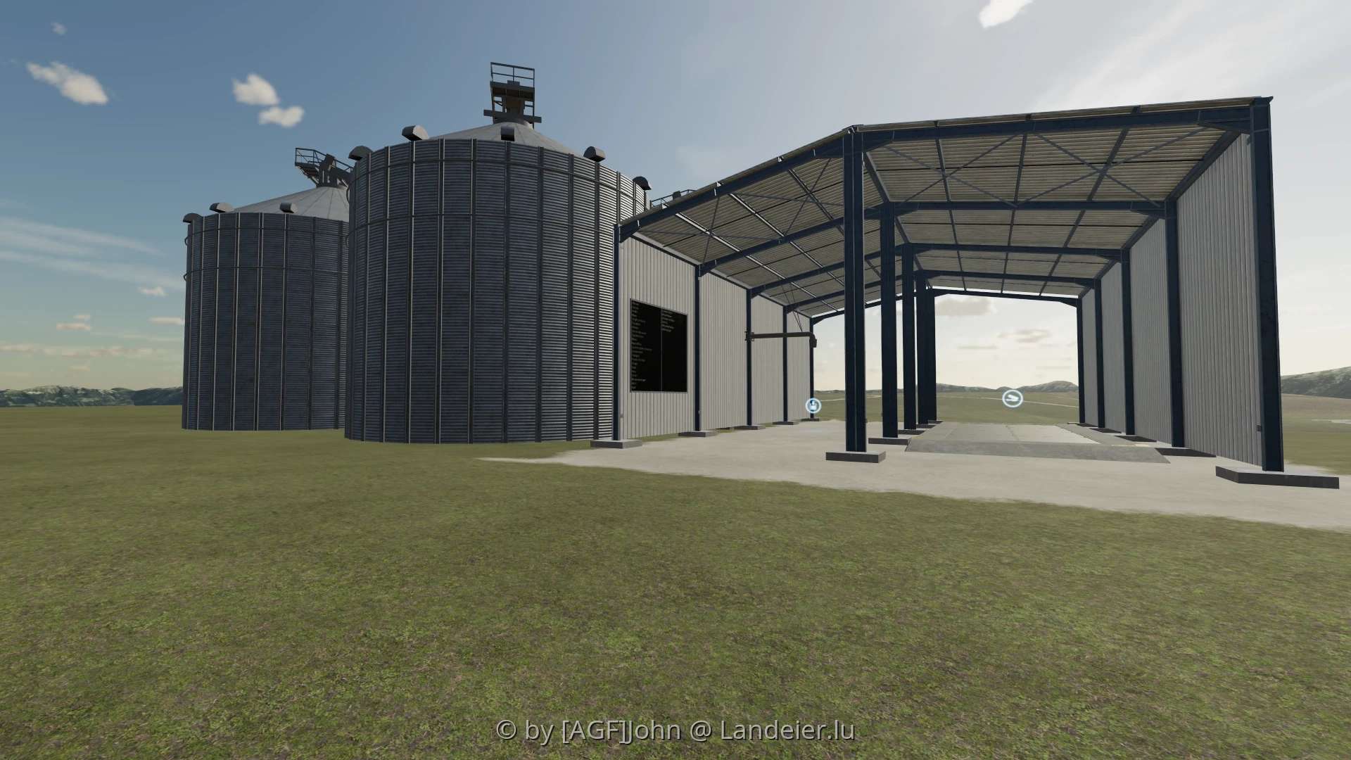 Grande instalação de Silo v1.0.0.0 – Mod FS22