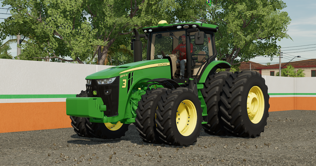 FS22- JONHDEERE 8R BR MODD PERSONALIZADO PC,MAC