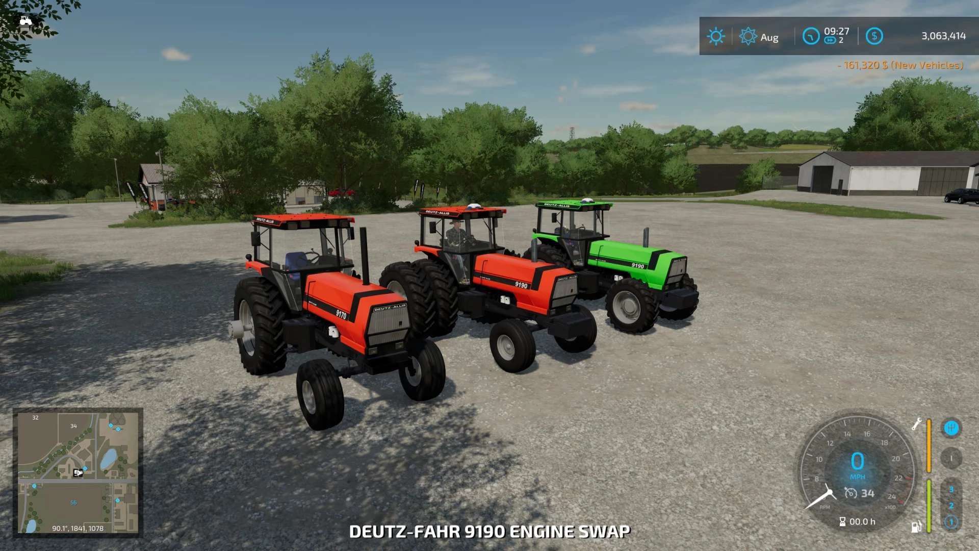 DEUTZ ALLIS SÉRIE 9100 v1.0.0.1