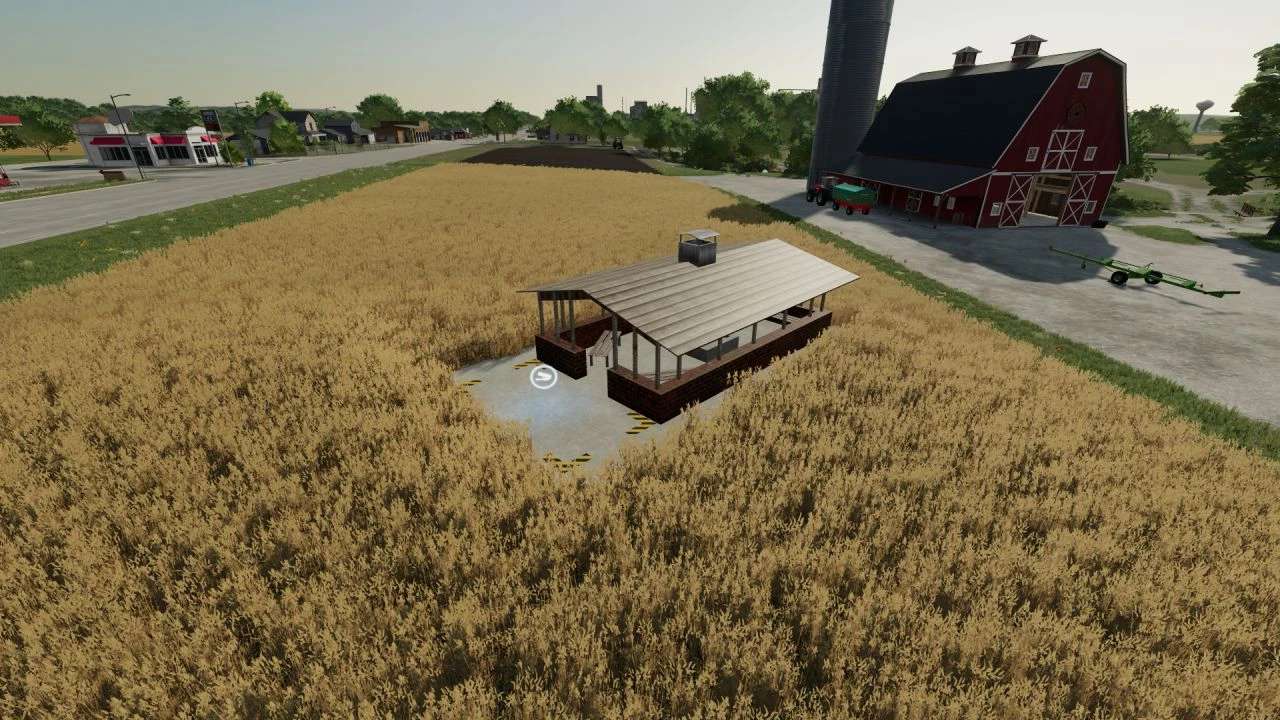 Estação de venda Grillhut v1.1.1.0 FS22