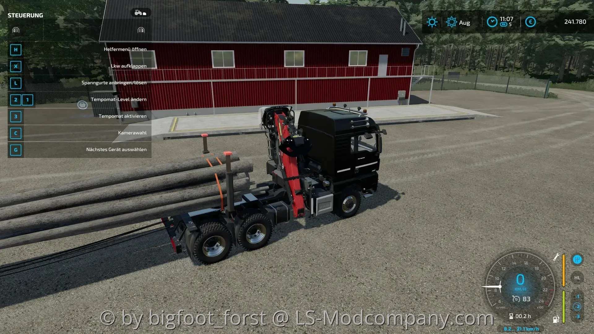 Caminhão de toras v1.0.2.0 – Mod FS22