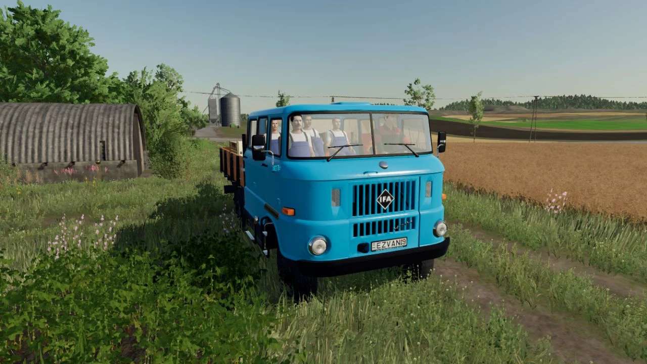 Brigada de colheitadeira IFA W50 LF v1.0.0.0