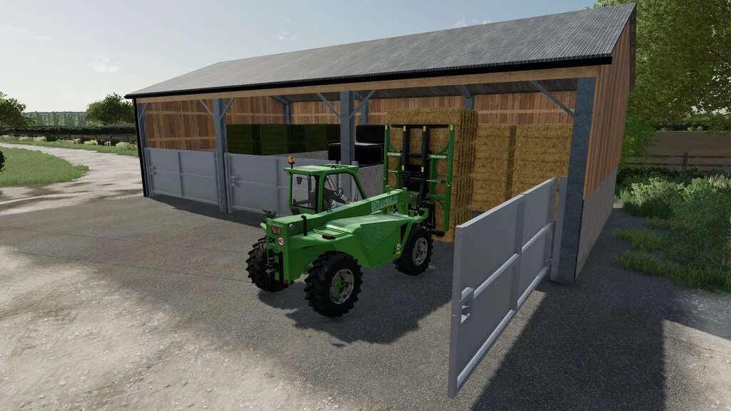 Armazenamento de feno do Reino Unido v1.0.0.0 – Mod FS22