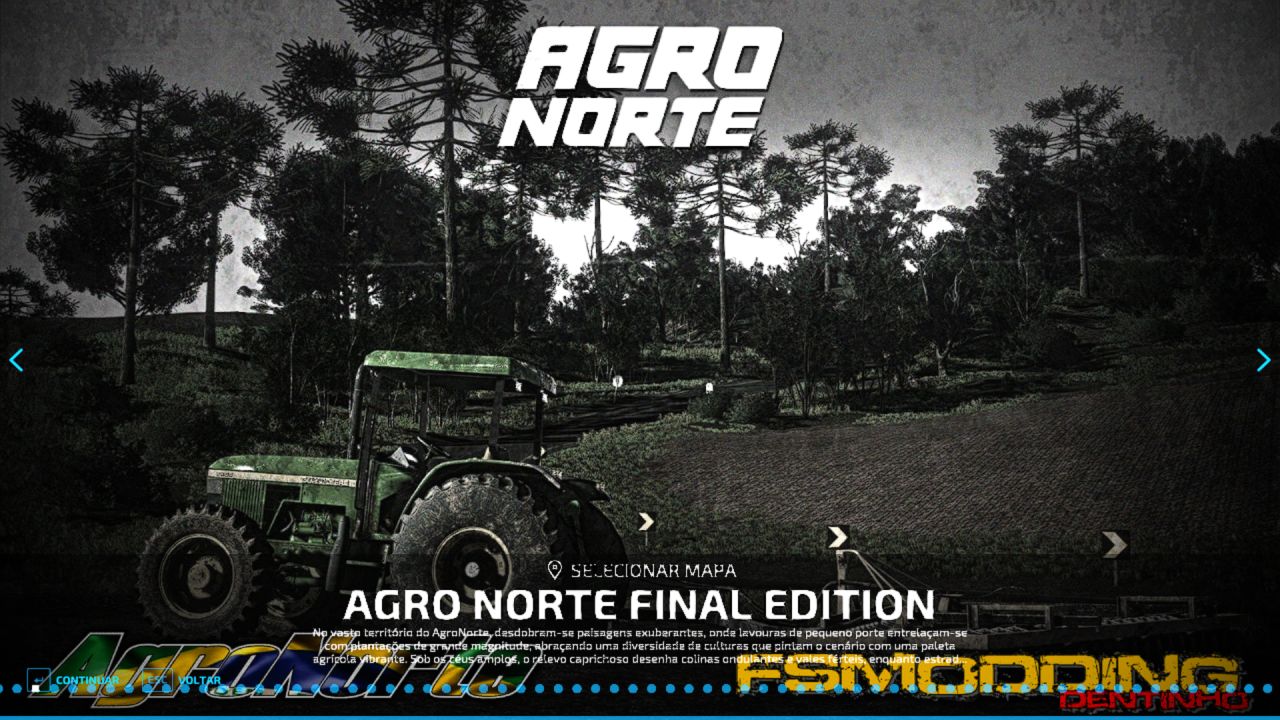 Mapa Agro Norte v 1.0 FS22