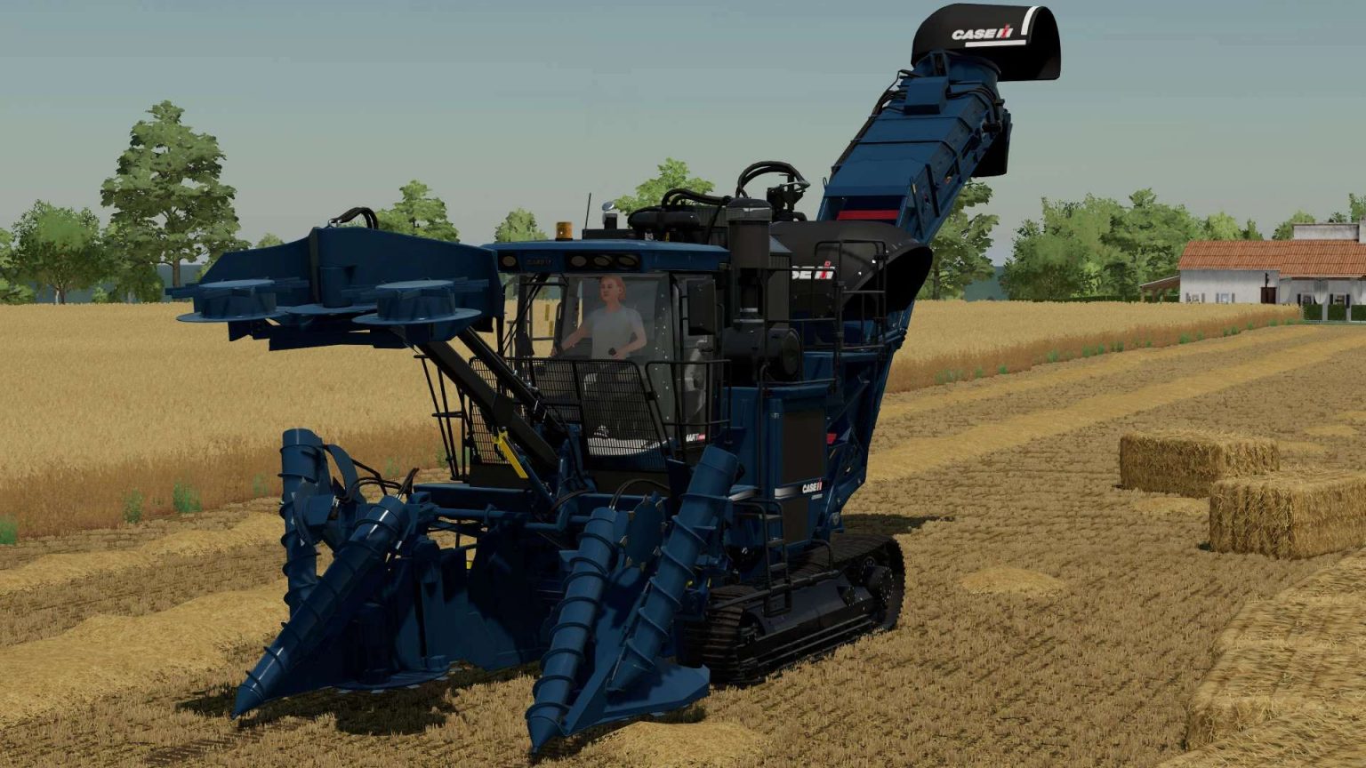 Colheitadeira de cana de açúcar Case IH Austoft 8800 v1.0 FS22