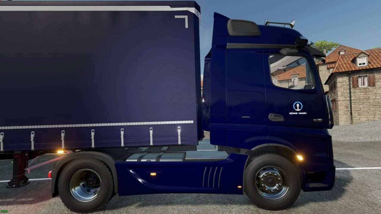 Mercedes Actros 2020 Kuehne + Nagel Group v1.0 FS22