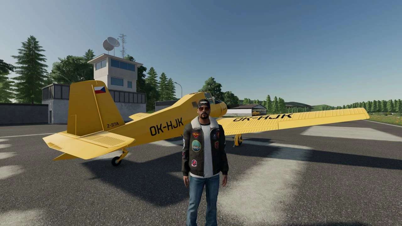 Avião pulverizador Zlín Z-37 Cmelak V1.0 FS22