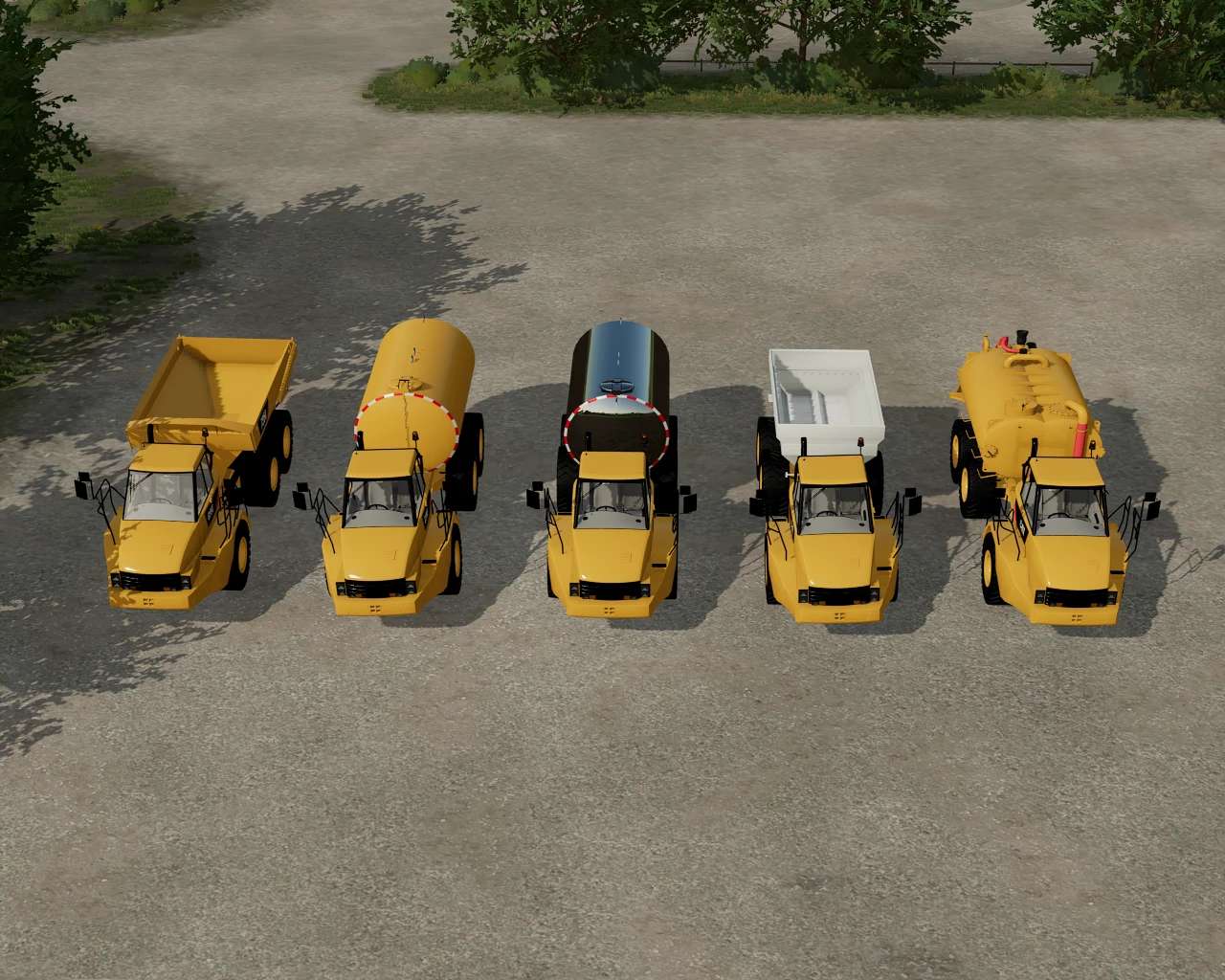 Pack de Caminhões CAT 725 v1.0.0.0