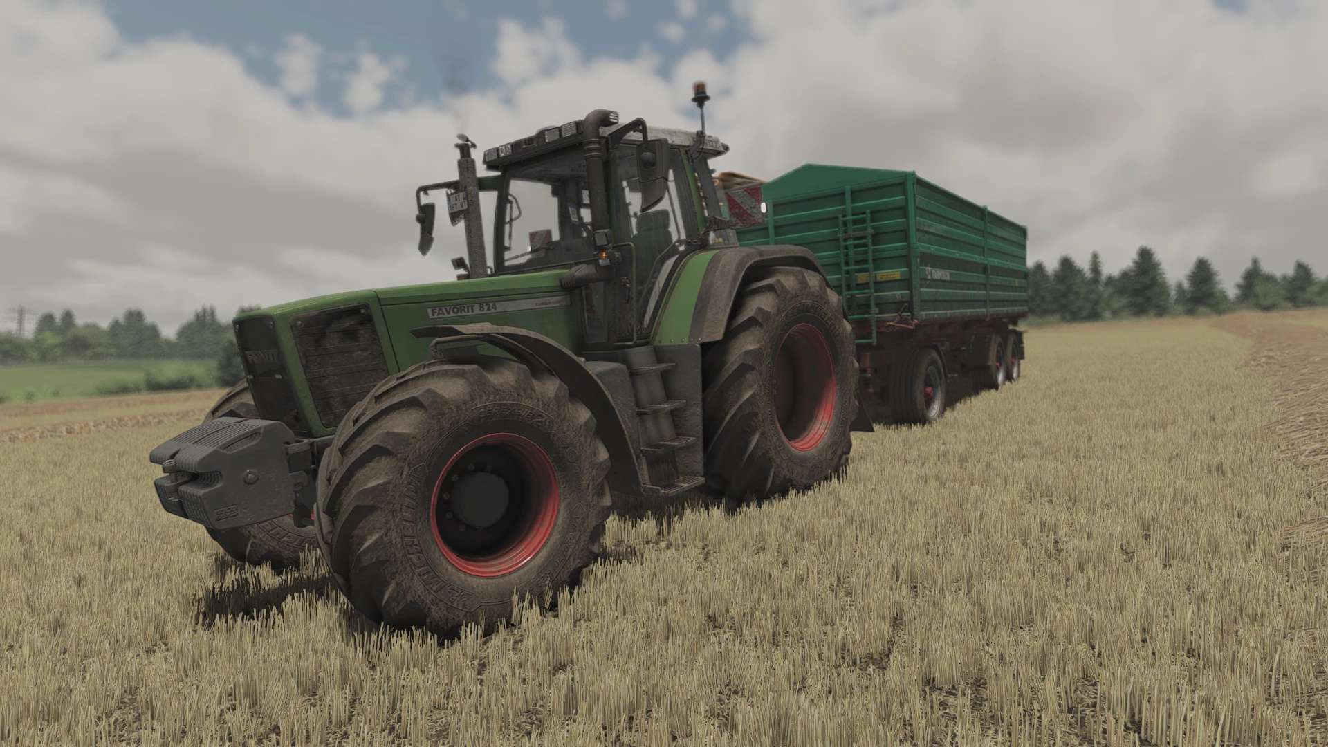 Fendt Favorit 800/900 Crawlers, Floresta, Animação Completa v1.0.1.0