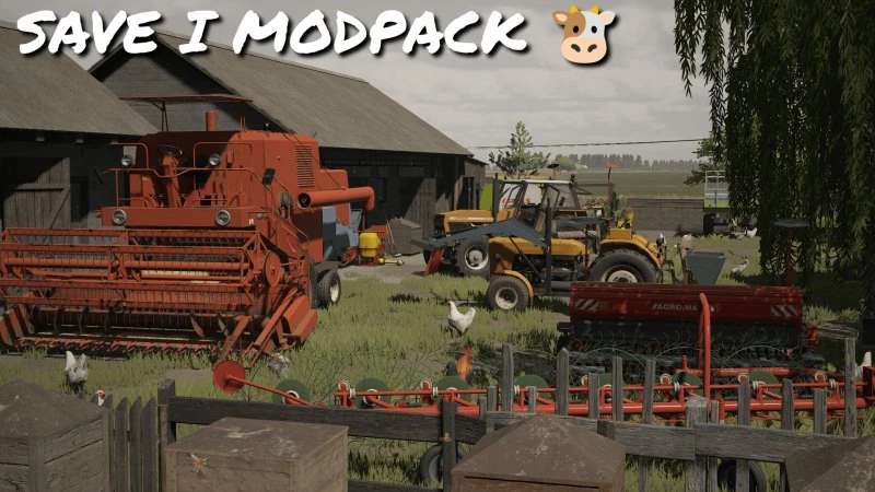 Save mais Mod Pack mapa Szpakowo v1.0.0.0 – FS22