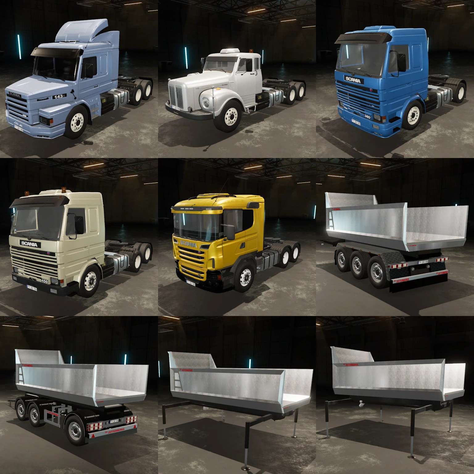 Pack Scania de geração antiga v1.0.0.7 – FS22