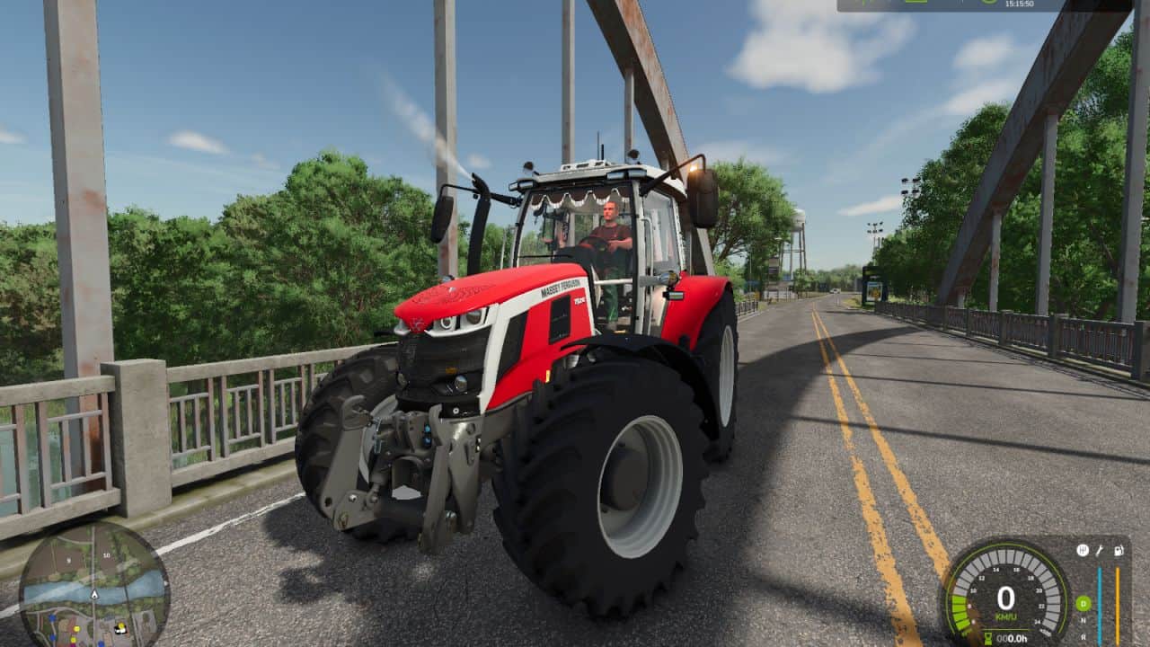 Massey Ferguson 7S Editar v1.0 – FS25