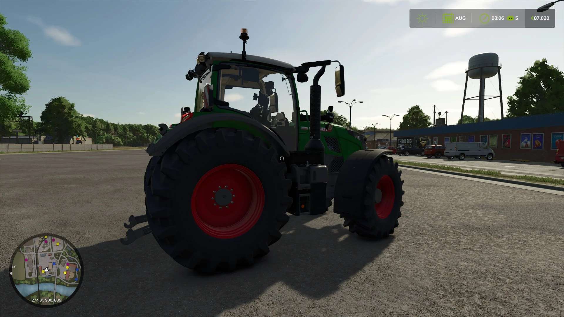 Seleção de cores Fendt 728 gen 7 v1.0.0.0 – FS25