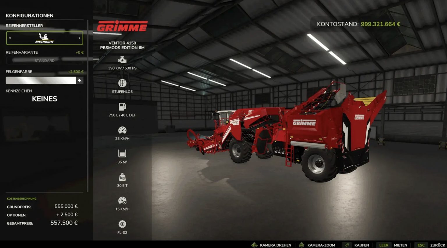 Colheitadeira de batata Ventor 4150 V1.0.0.0 – FS25